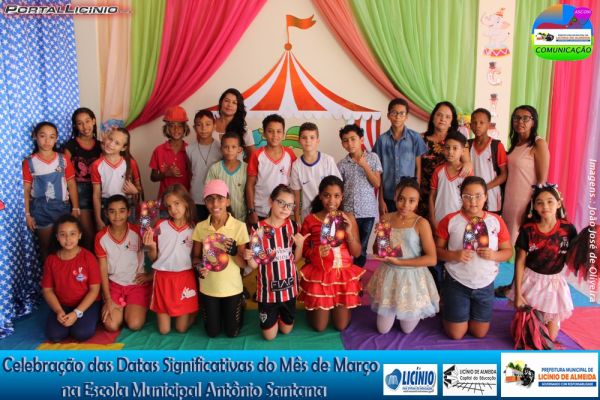 22-03-2024 - Celebração das Datas Significativas do Mês de Março na Escola Municipal Antônio Santana