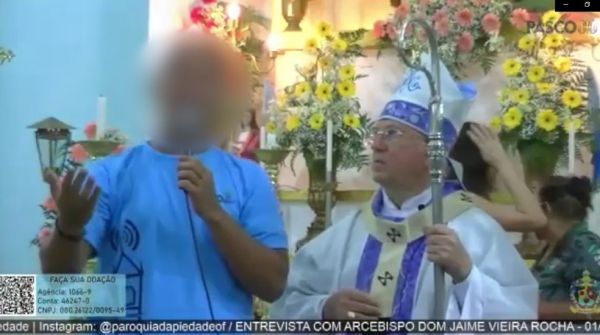 Arcebispo de Natal se recusa a dar entrevista e vídeo viraliza; padre pede desculpas