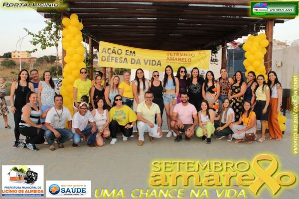 30-09-2023 - Sábado Amarelo, Campanha Todos Pela Vida.