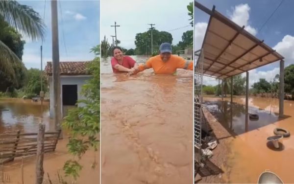 Mais de 3,5 mil pessoas estão desalojadas devido as fortes chuvas na BA; seis pessoas morreram
