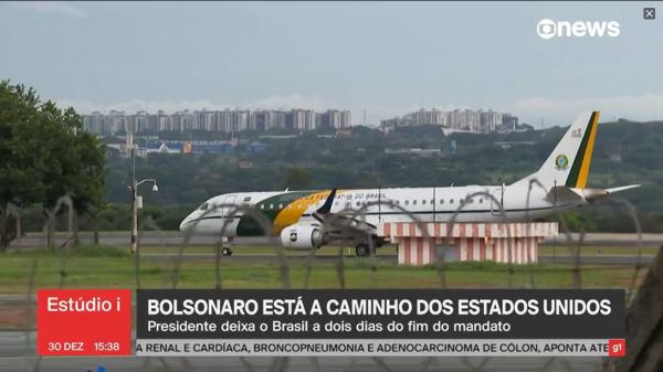 Bolsonaro deixa o BRASIL a um dia do fim do mandato.