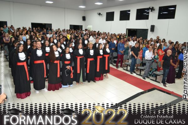 22/12/2022 - Formandos do Colégio Estadual Duque de Caxias
