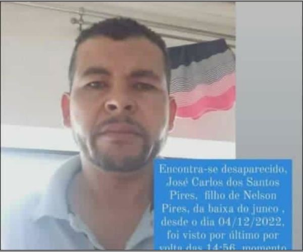 Carrão.: Licíniense José Carlos dos Santos Pires Escontra-se Sequestrado na Cidade de São Paulo.