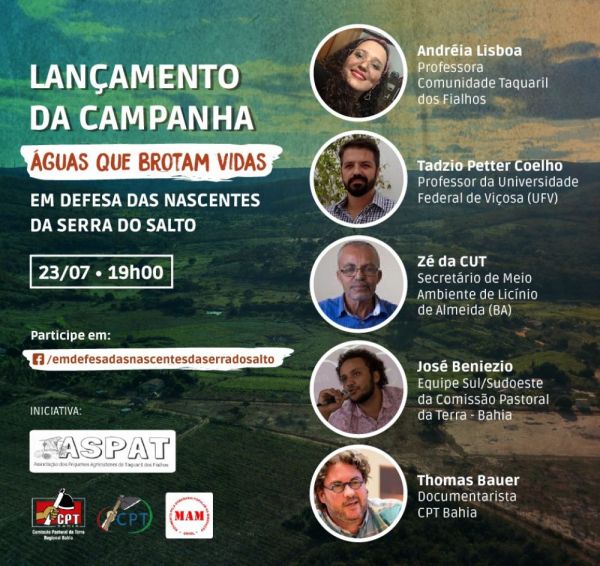 Licínio de Almeida : Lançamento da campanha “Águas que brotam vidas: Acontece Hoje