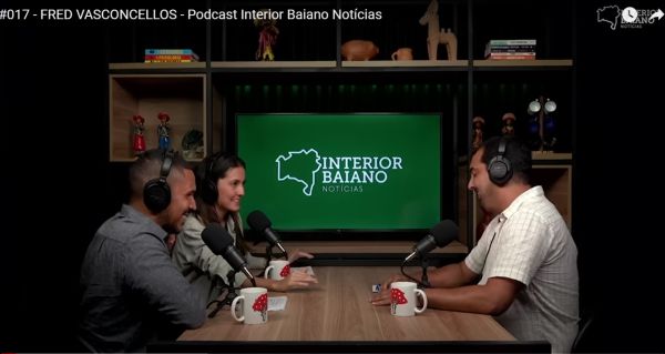 Licínio de Almeida :  Prefeito Frederico Vasconcelos Participa de Podcast  Interior Baiano Notícias.