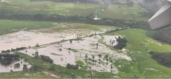 Bahia registra 5 mil desalojados por causa das chuvas