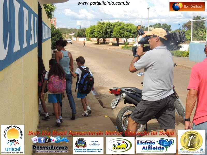 10/04/2014 - Melhor Educação da Bahia No Bom Dia Brasil