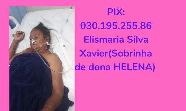 Licínio de Almeida: Familiares de Dnª Helena Precisa de Ajuda Para Custear Tratamento.