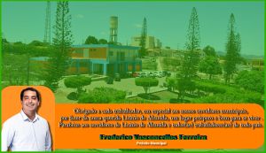 Licínio de Almeida: Prefeito Frederico Vasconcellos Emite Mensagem em Homenagem ao Dia do Trabalhado