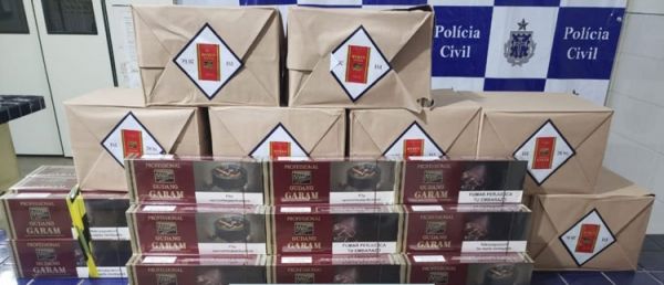 Rio do Antônio : Polícia Rodoviária Estadual apreende cigarros contrabandeados.