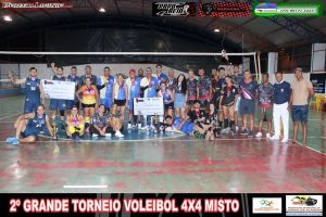 Licínio de Almeida: 2º GRANDE TORNEIO VOLEIBOL 4X4 MISTO É REALIZADO COM SUCESSO.