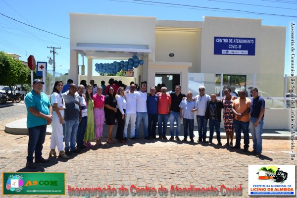 Licínio de Almeida: Prefeitura Inaugura Centro de Atendimento Covid no Hospital Àureo Mendes da Silv