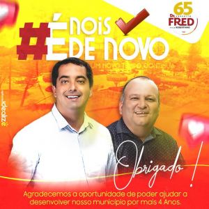 Dr Fred, do PC do B, é eleito prefeito de Licínio de Almeida