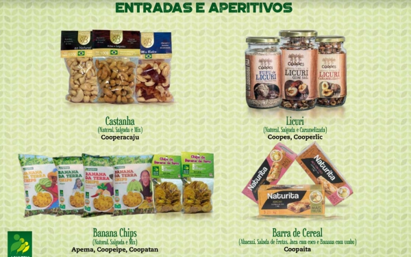Catálogo com produtos da agricultura familiar da Bahia está disponível na internet.