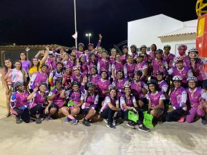 Licínio de Almeida : Rainhas do Pedal e Secretaria Municipal de Saúde Promove Outubro Rosa.