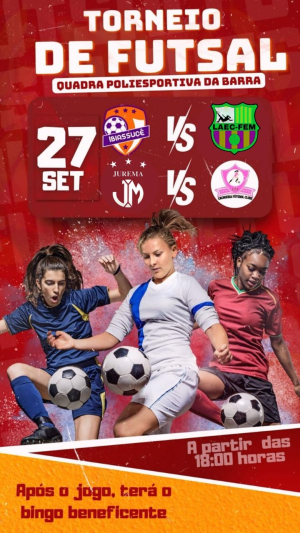 Comunidade Barra promove Futsal Beneficente para ajudar no tratamento de Louren&ccedil;a Lima