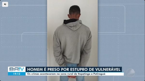 Homem é preso por estupro de duas crianças; uma das vítimas engravidou após anos de abusos