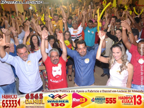 Deputado Fabrício Falcão Agradece ao Povo Liciniense Pelo Seus 3.817 Votos Conquistados Na Cidade