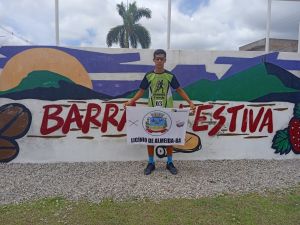 Licínio de Almeida: Atleta Kaio, Vence em 1º Lugar na Categoria em Barra da Estiva.