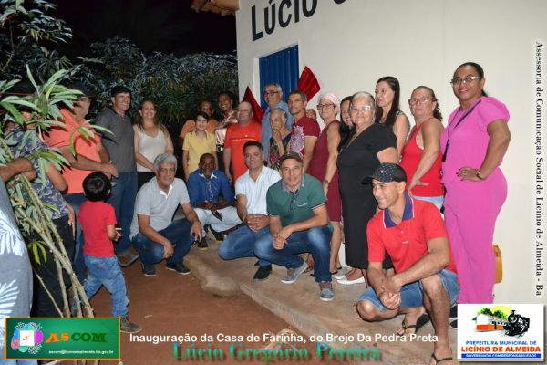 Licínio e Almeida: Prefeitura Inaugura Casa de Farinha Mecanizada na Comunidade Brejo da Pedra Preta