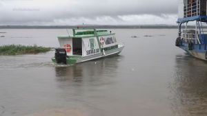 ‘Barco-hospital’ e &#039;ambulancha&#039;: como funciona o atendimento a bordo realizado no Pará