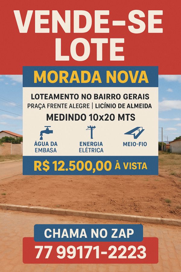 vende se lote