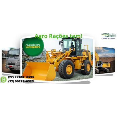 aluguel de máquinas da Agro Rações