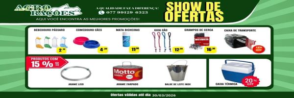 Agrora&ccedil;&otilde;es Fevereiro de 2026