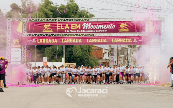 Mulheres participam do evento &ldquo;Ela em Movimento&rdquo; em homenagem ao Dia da Mulher em Jacaraci