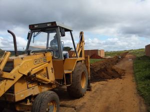 Loteamento Morada Nova Começou Nessa Semana Ligações de Água no Local.