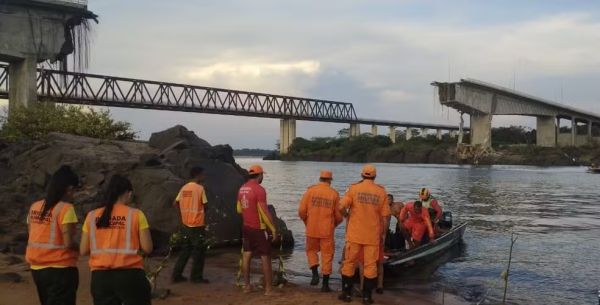 Sobe para 12 o número de desaparecidos após ponte entre Maranhão e Tocantins desabar; buscas serão r