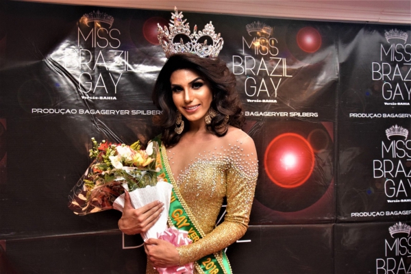 Candidata do Amapá vence 24ª edição do Miss Brasil Gay versão Bahia