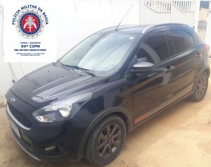 POLÍCIA MILITAR DE IGAPORÃ RECUPERA CARRO ROUBADO