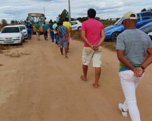 Cerca de 150 pessoas são presas em rinha de galo no oeste da Bahia; 200 aves foram apreendidas e ser