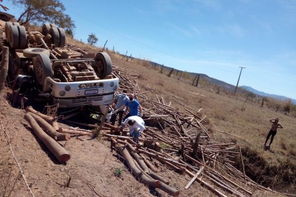 Caculé: Três pessoas morrem em acidente de caminhão na região de Mortugaba