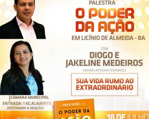 Palestra o Poder da Ação em Licínio de Almeida