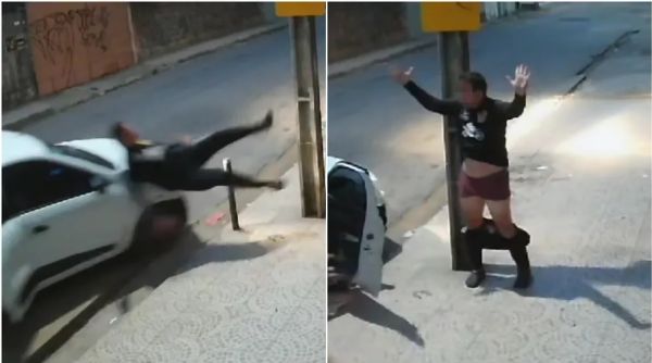 Em 1 hora, homem é assaltado duas vezes, atropelado e deixado só de cueca em Fortaleza