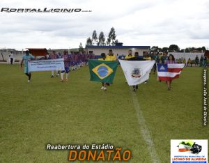 Licínio de Almeida:  REVITALIZAÇÃO DO GRAMADO,  COM O AMISTOSO ENTRE SELEÇÃO DE LICÍNIO DE ALMEIDA