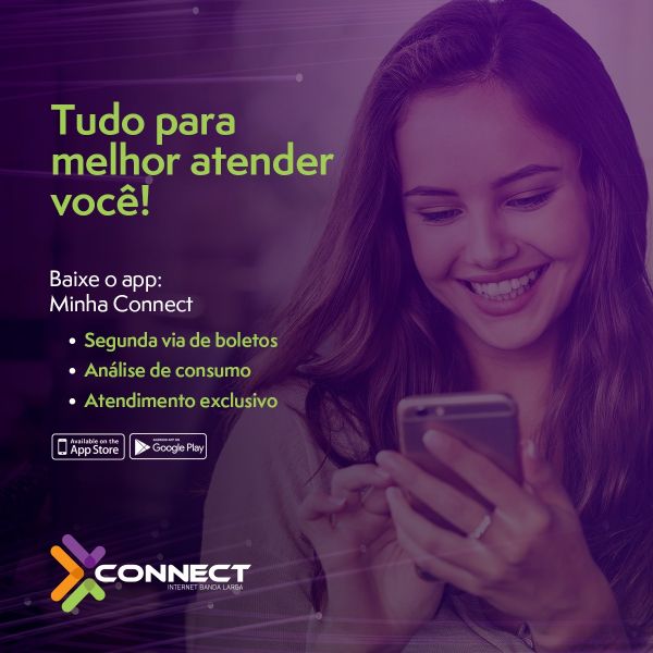 Empresa:  CONNECT - Internet Banda Larga contrata,  Confira.