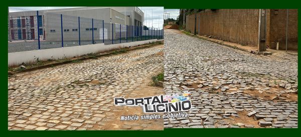 Licínio de Almeida: Moradores do Bairro Potosi Cobram Soluções Urgentes para Calçamento em Frente a