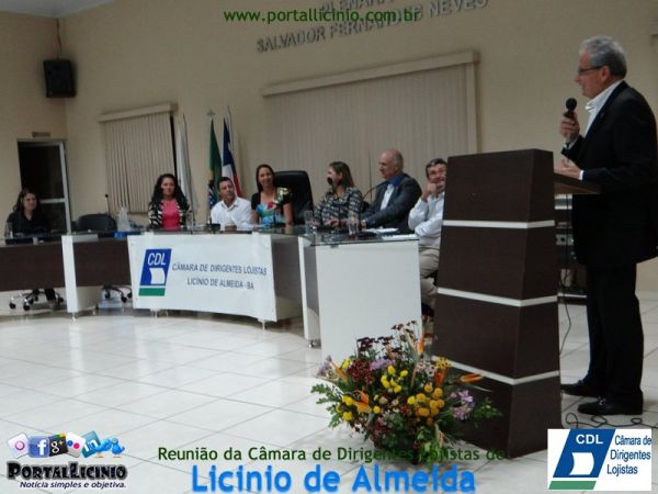 13/03/2014 - Reunião da CDL em Licínio de Almeida